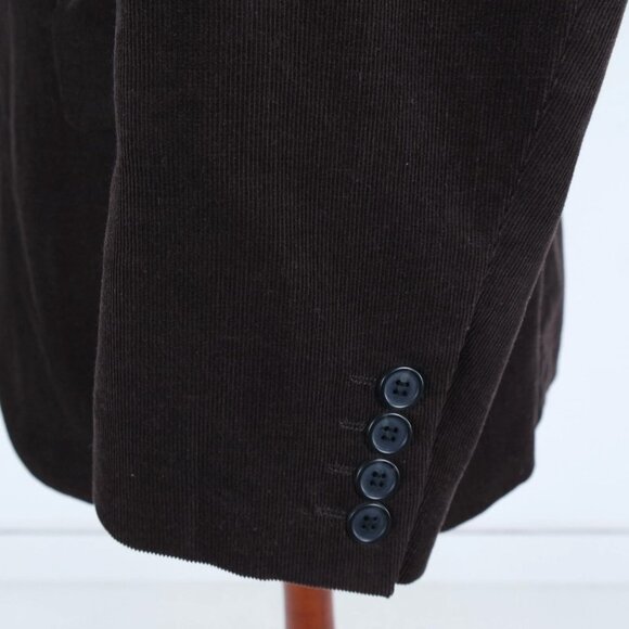 H&M Dark Brown Corduroy Blazer - Picture 6 of 9